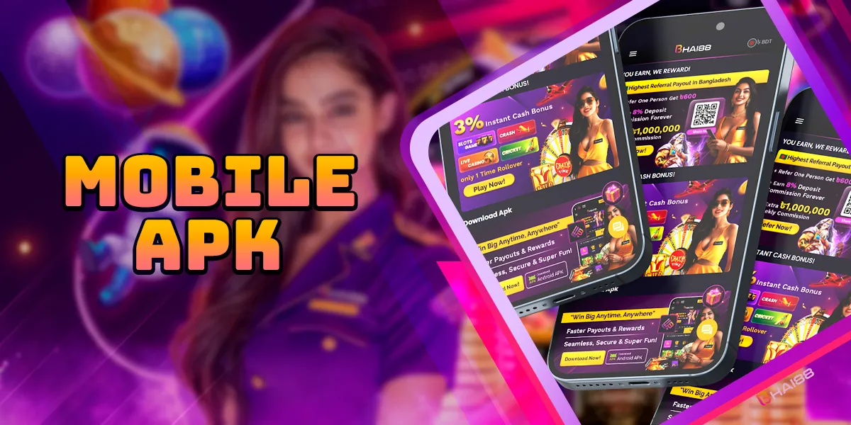 Mobile application for Android and iOS