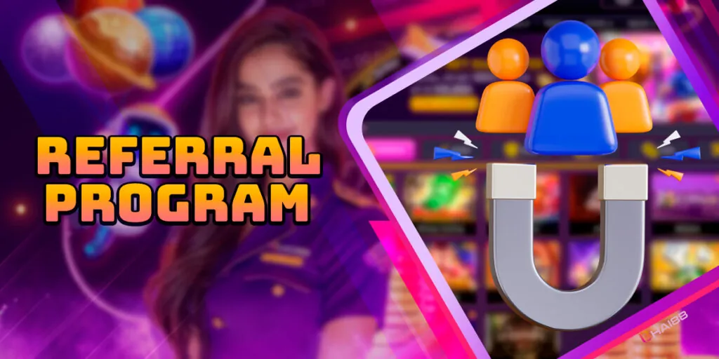 Referral programme to attract users